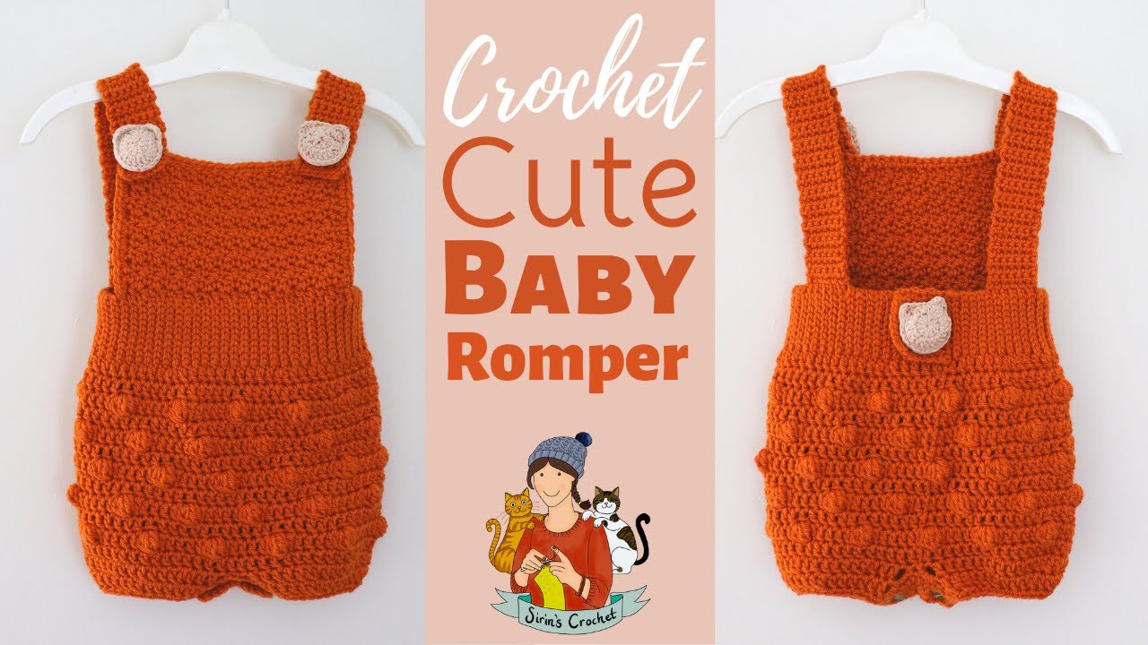Crochet Cute And Easy Baby Romper