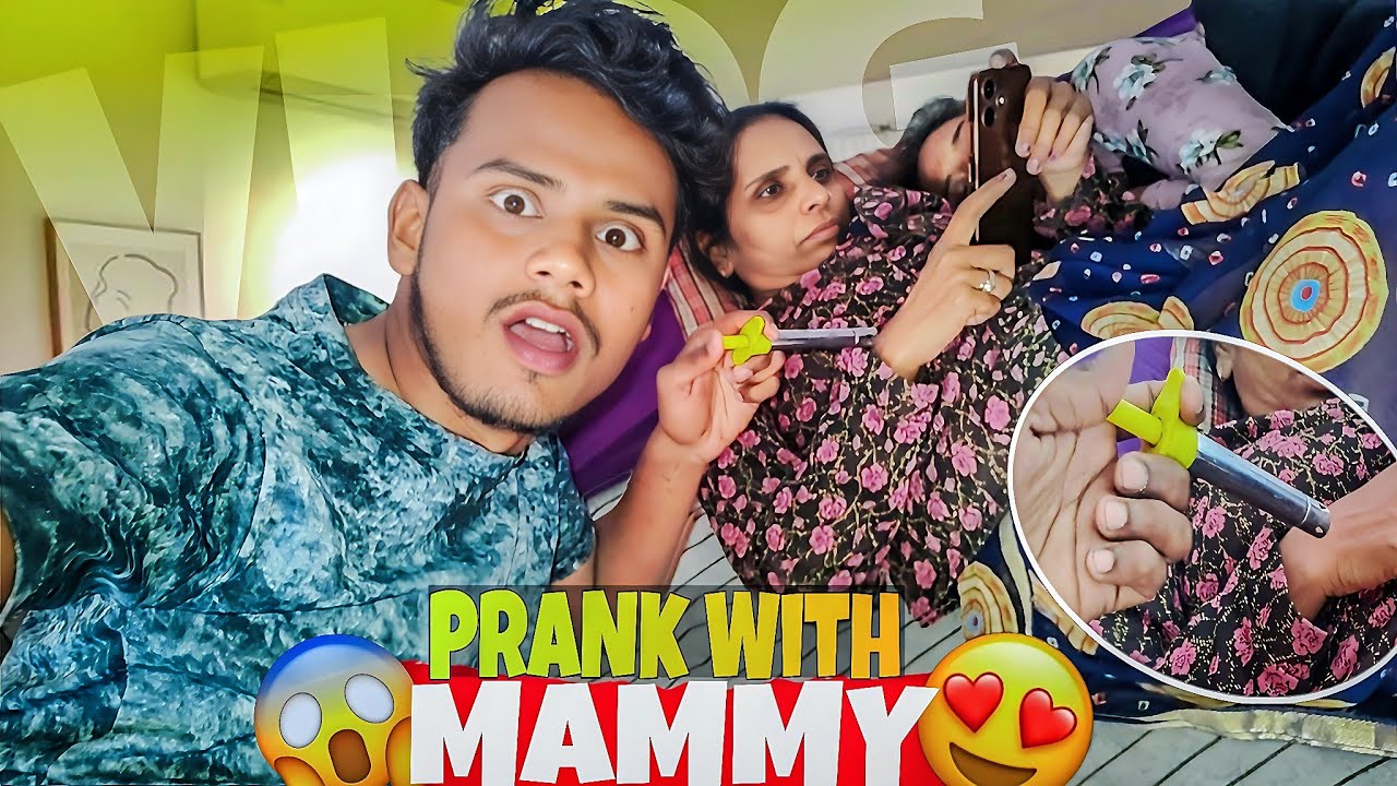 Prank With Mammy 😅 Prank Bhari Pad Gaya 😱 | Daily lifestyle vlogs| Vlog | Vlogs