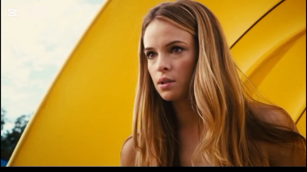 Danielle Panabaker knees man in nuts