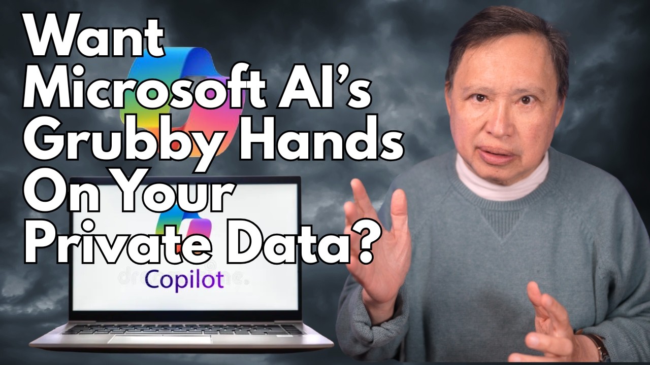 Do You Want Microsoft AI's Grubby Hands All Over Your Private Data?