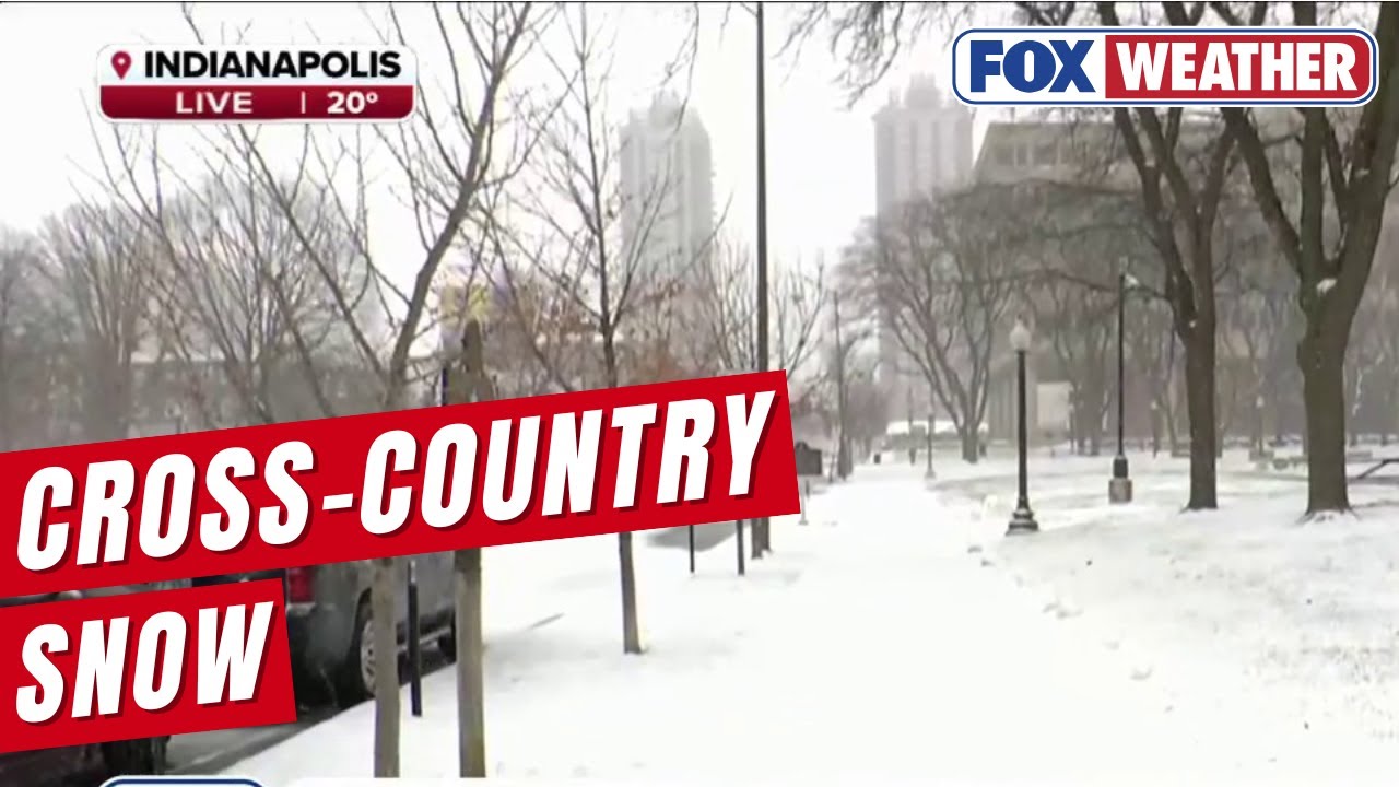Cross-Country Storm Bringing Snow To Indianapolis