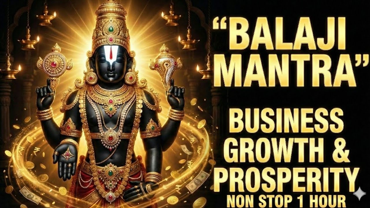 Balaji Mantra 1 hour for Business Growth & Success | Remove Obstacles | Powerful Blessings
