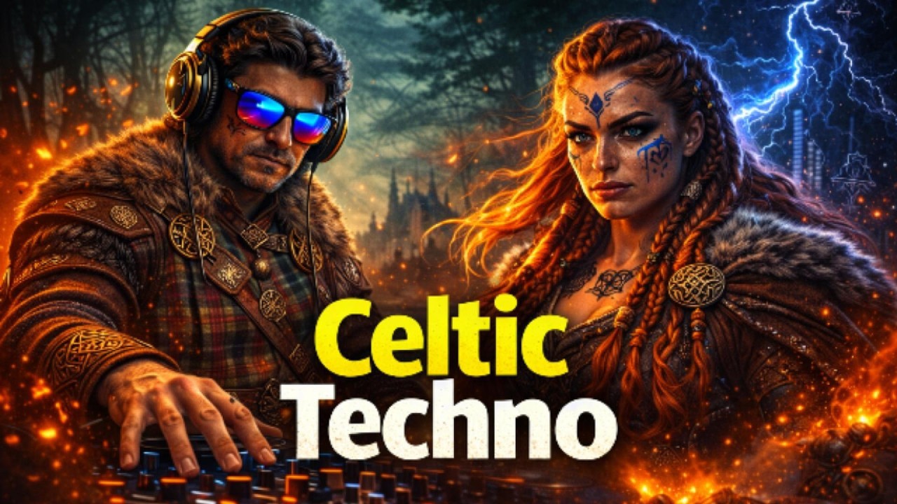 Celtic Techno | Energetic Folk Minimal Melodic Techno Mix with Ancient Celtic Energy Celtic Warrior