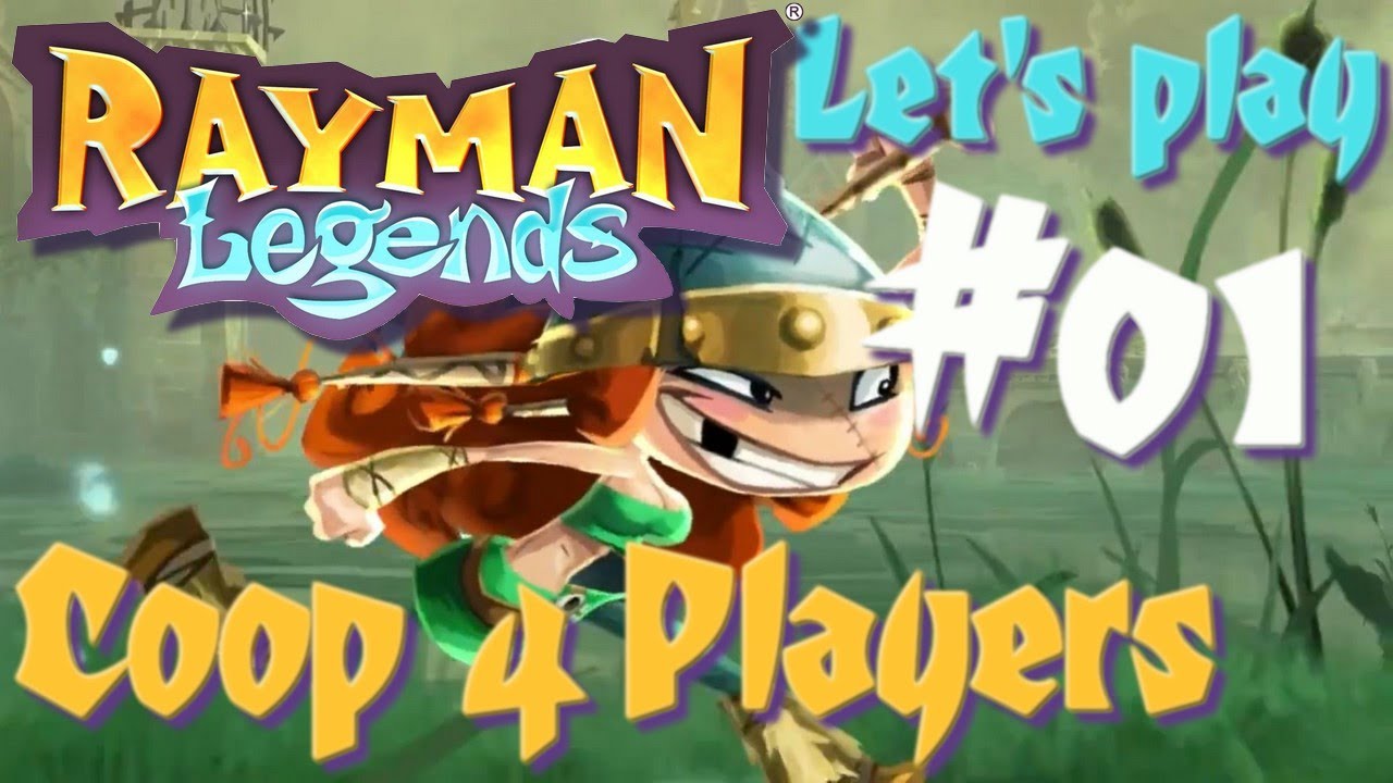 Rayman Legends - Let's Play - 4 Players - [Coop][FR][PC] #01 - Rayman iZ a TROLL!!! -