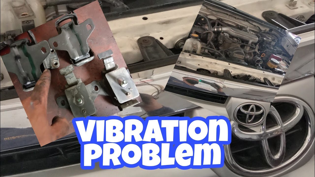 HOW TO REPLACE ENGINE SUPPORT TOYOTA FORTUNER FIRST GENERATION