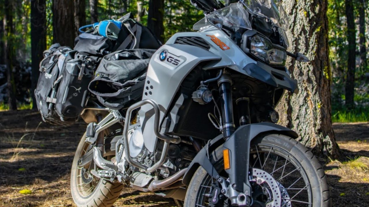 How to install your Mosko moto backcountry 35L panniers on BMW F850 GSA Motorcycle