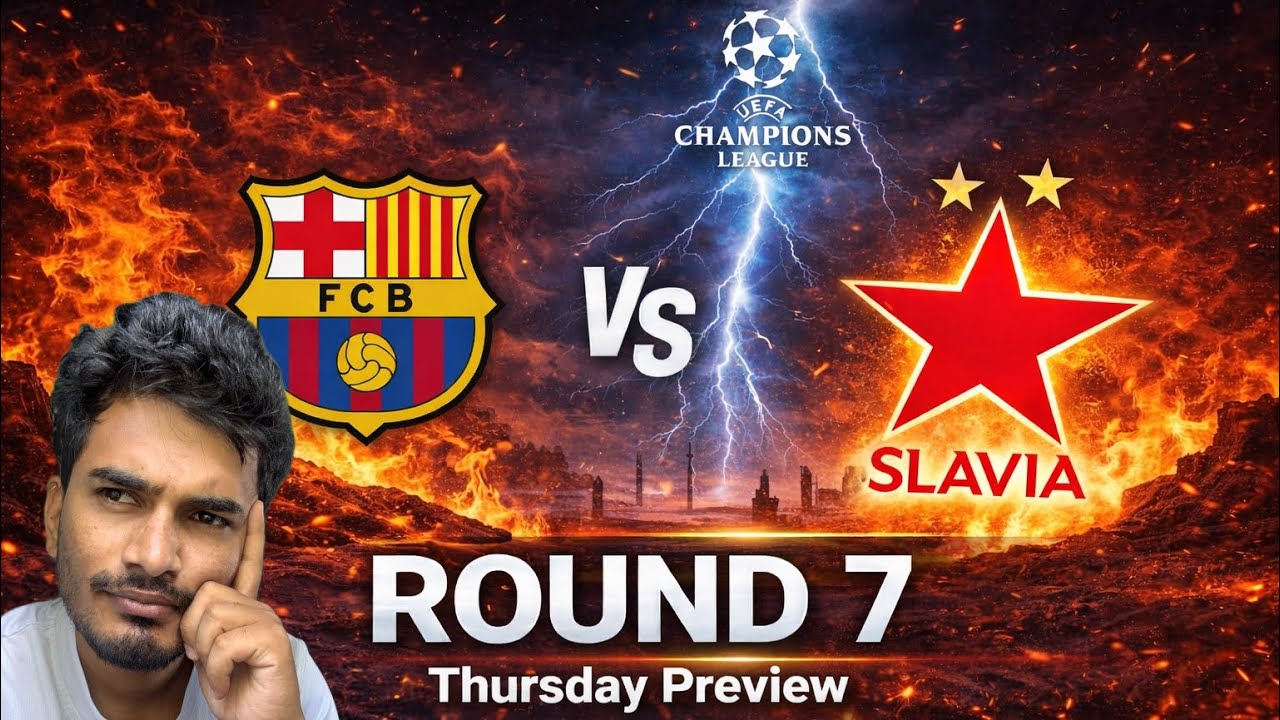 JUVENTUS V BENFICA | MARSEILLE V LIVERPOOL | SLAVIA V BARCA | NEWCASTLE V PSV | ROUND 7- DAY 2 PREV