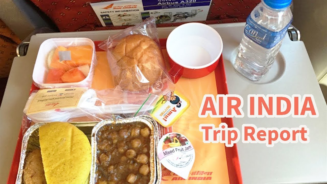 Air India Flight Report | Inflight Breakfast in Early Morning Flight from Delhi
