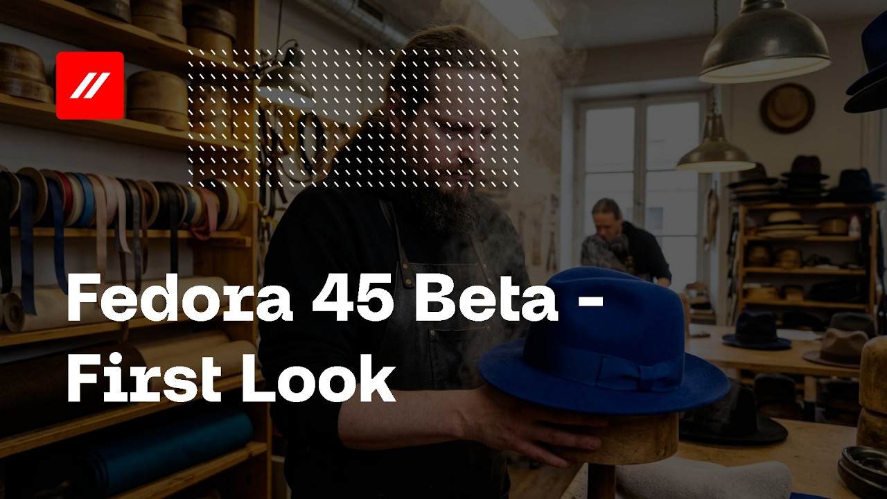 Fedora 45 Beta - First Look