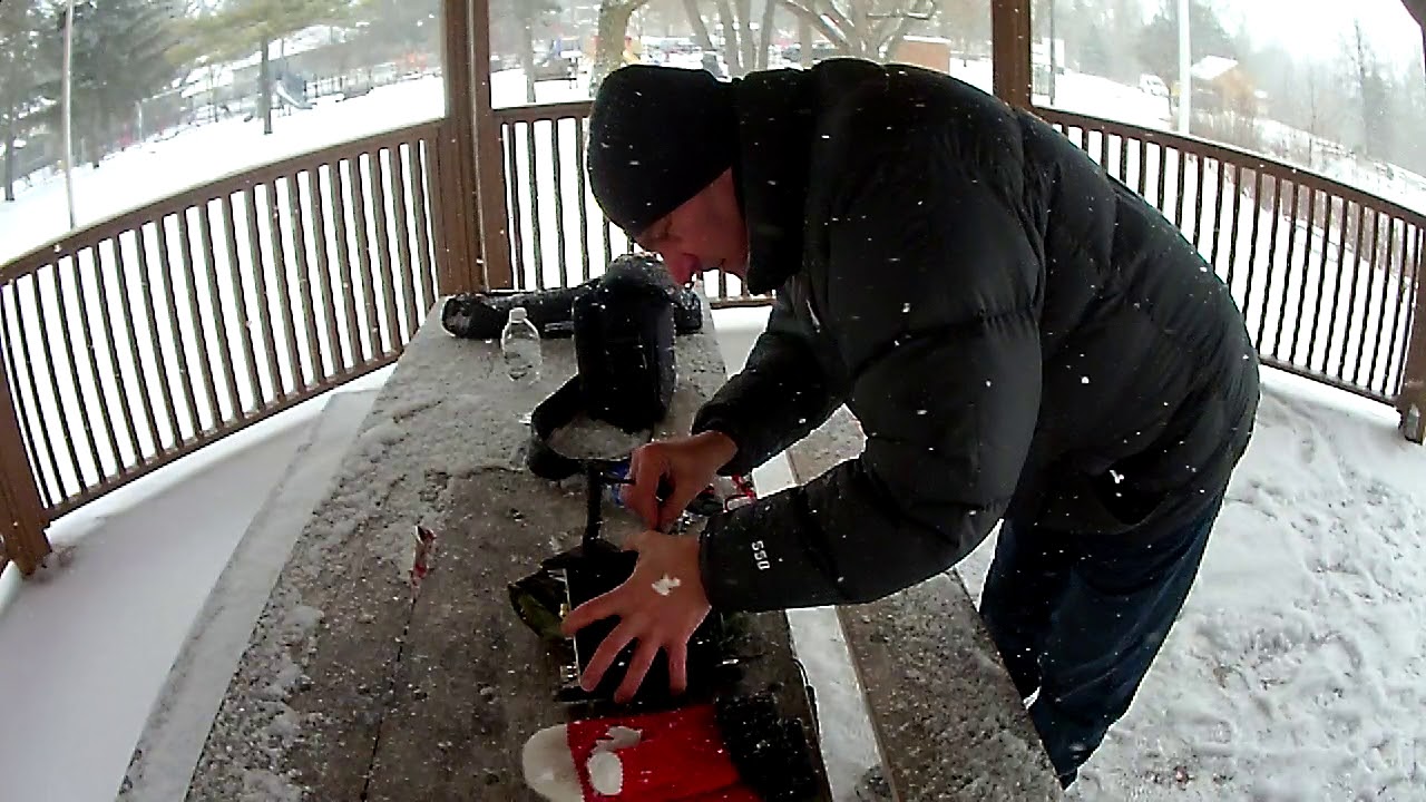 PackTenna Mini 1:1 Balun Field test - Arctic Weather Part 2