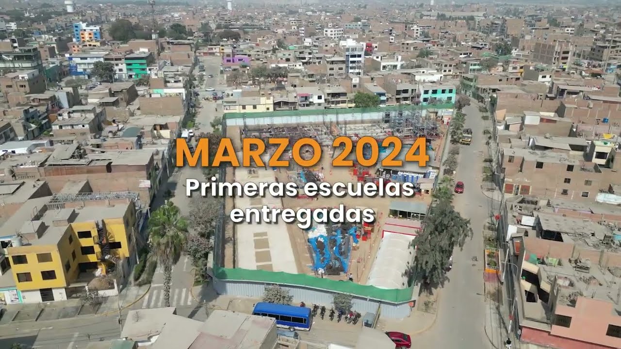 ¡Seguimos trabajando para entregar las #EscuelasBicentenario que el Perú merece!