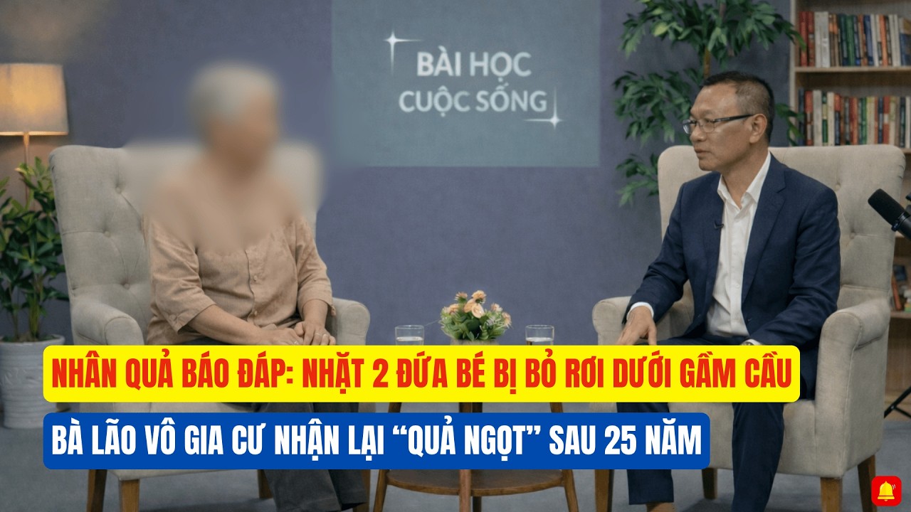 Nhặt 2 Đứa Bé Bị Bỏ Rơi Dưới Gầm Cầu, Bà Lão VÔ GIA CƯ Nhận Lại 