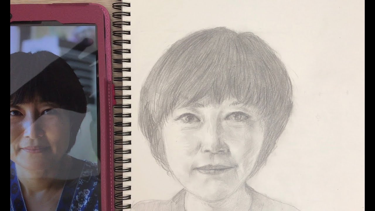 초보자를 위한 기본기-연필인물화 형태 잡기 비법공개(화실 레피노)