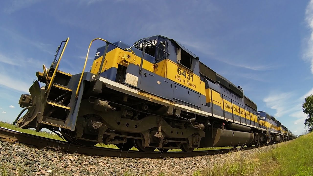 IC&E 6431 West, an Ultra-wide View with Slo-Mo on 6-17-2013