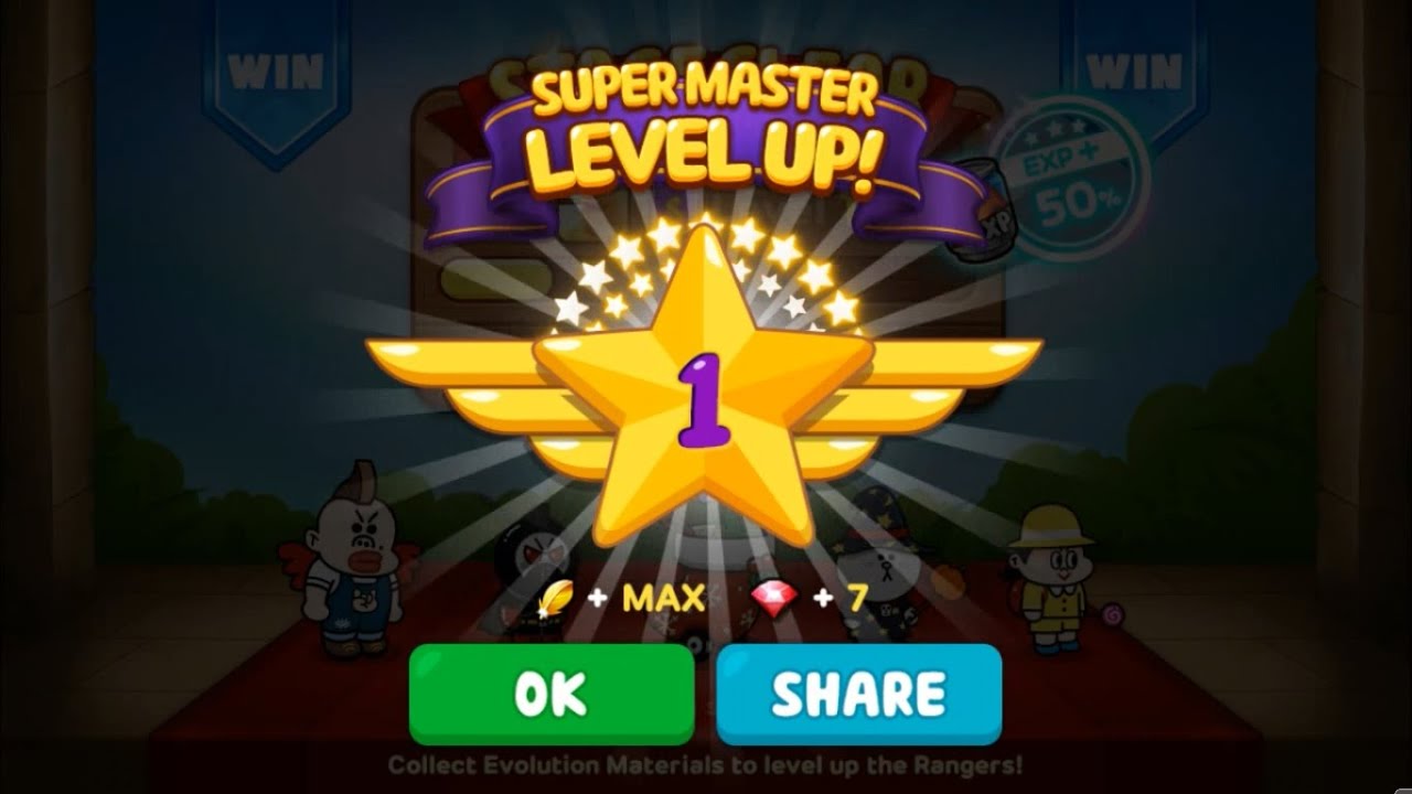 Line Rangers Season 2 : Master Level 99 and Super Level 1 [4 Feb. 2015]