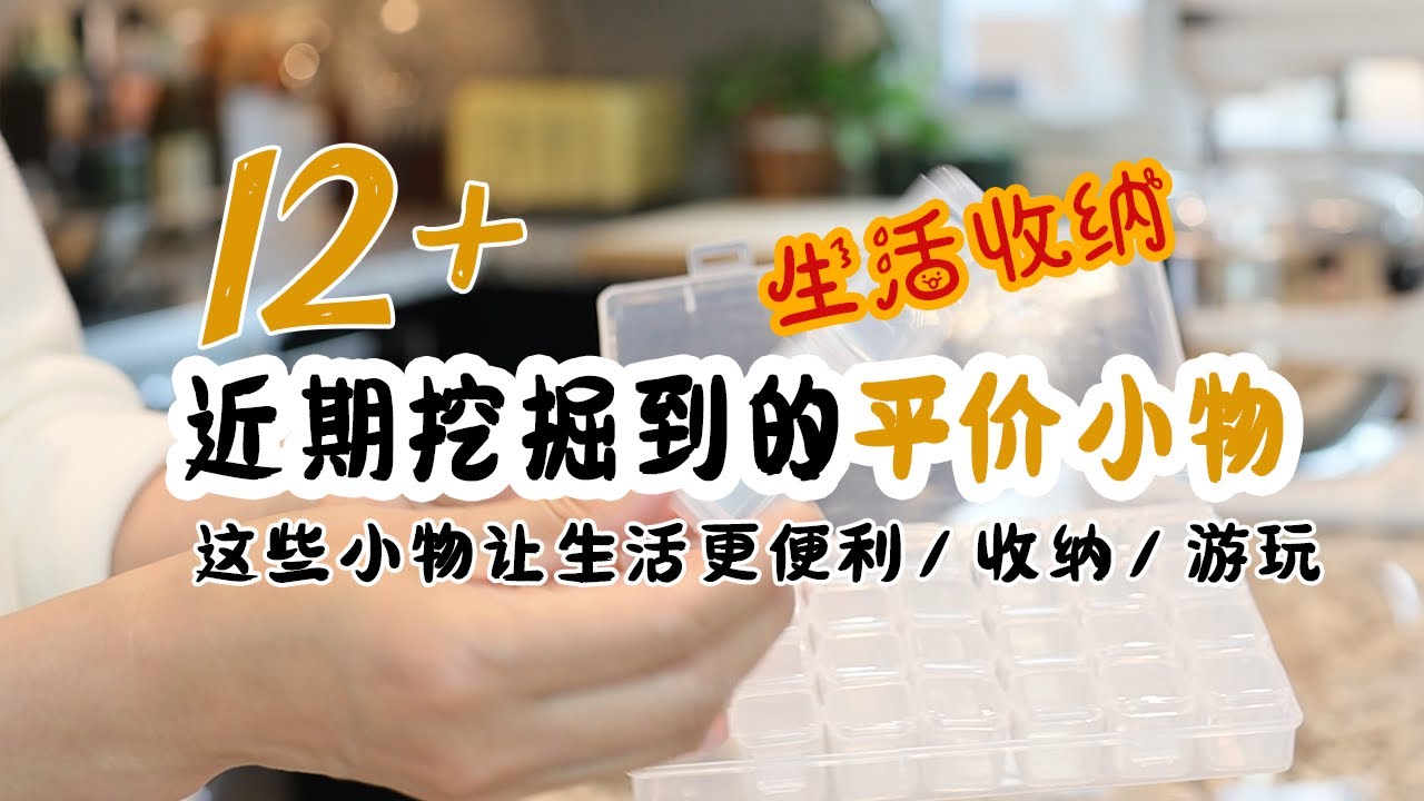 🔥12+近期挖到的平价小物 | 这些小物给生活带来便利 | 收纳小物 好用不贵 | 厨房生活好物 |外出游玩必备小物