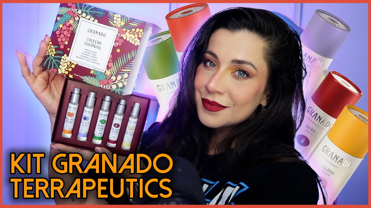 KIT TERRAPEUTICS GRANADO - um deles me lembrou um perfume  importado