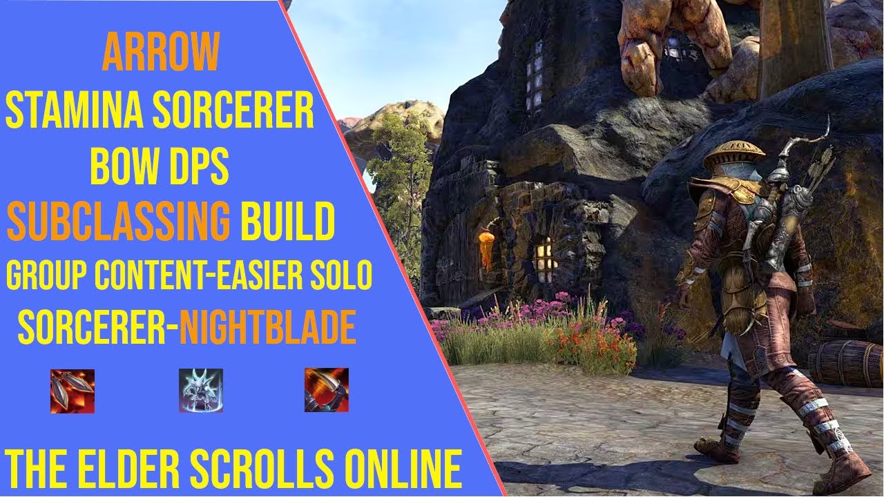 Powerful Stamina Sorcerer DPS Build for ESO Update 48 - Subclassing Build