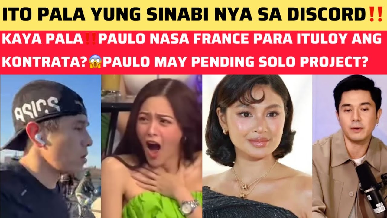 KAYA PALA‼️PAULO NASA FRANCE PARA ITULOY ANG KONTRATA?😱PAULO MAY PENDING SOLO PROJECT?