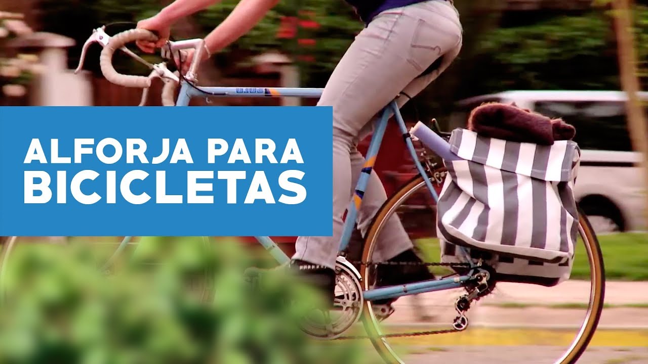 ¿Cómo hacer una alforja para bicicleta?
