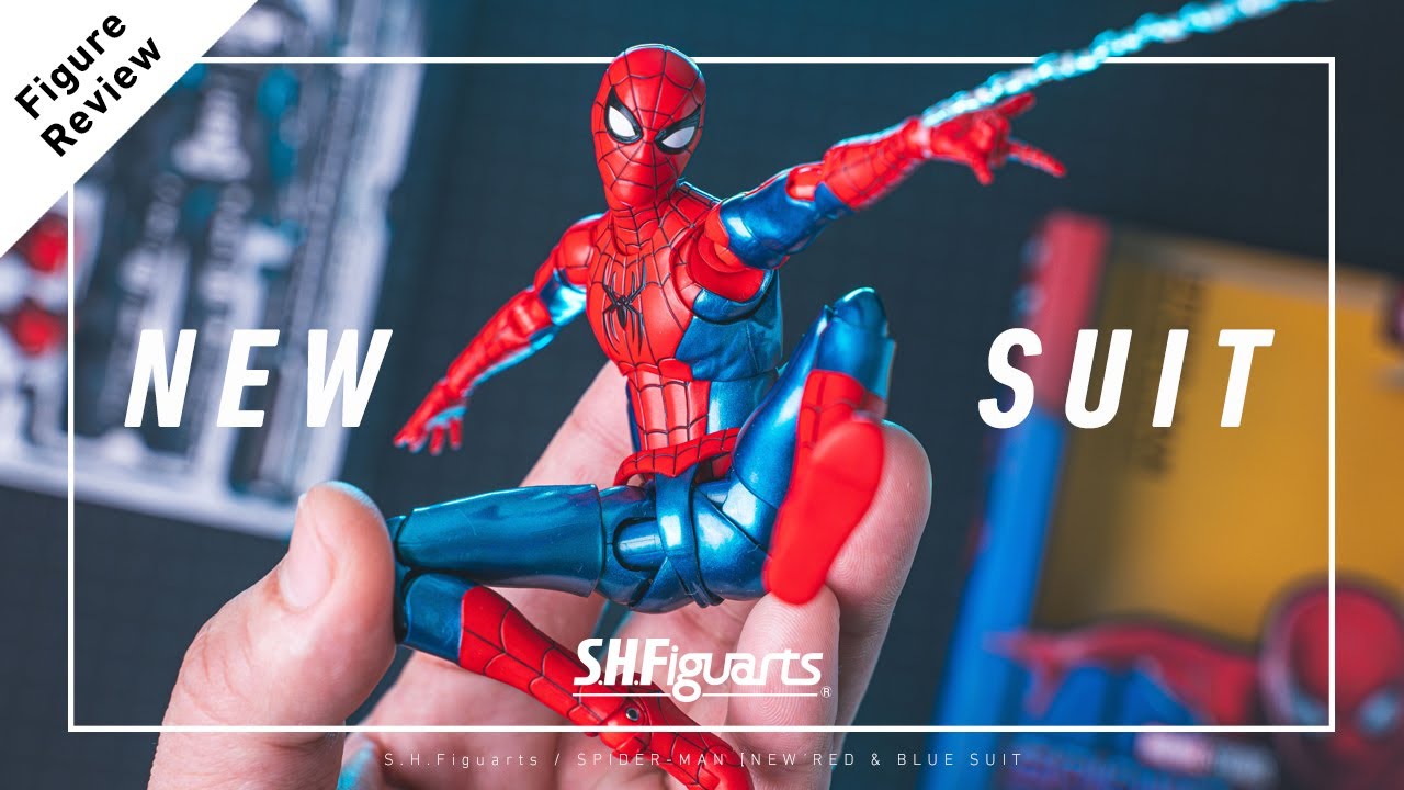 「フィギィアーツもここまで来た」S.H.Figuarts / スパイダーマン ［ニューレッド&ブルースーツ］ / shf spider man new red and blue suit review