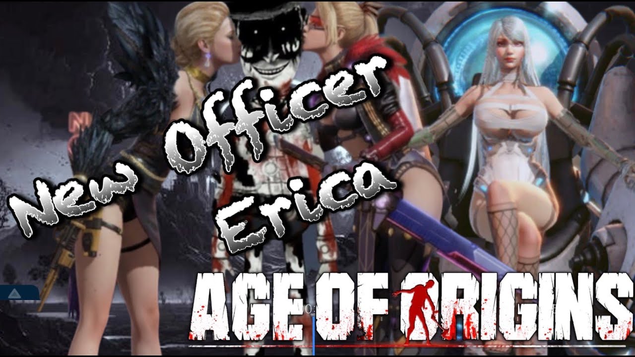 Age Of Origins New Officer Erica  #ageoforigins #mobilegames