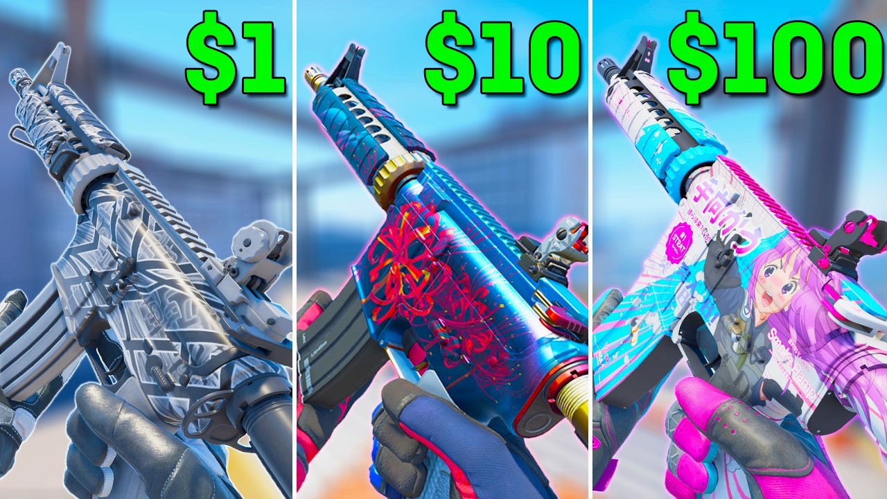 The BEST M4A4 Skins in CS2 For EVERY Budget! (UPDATED)
