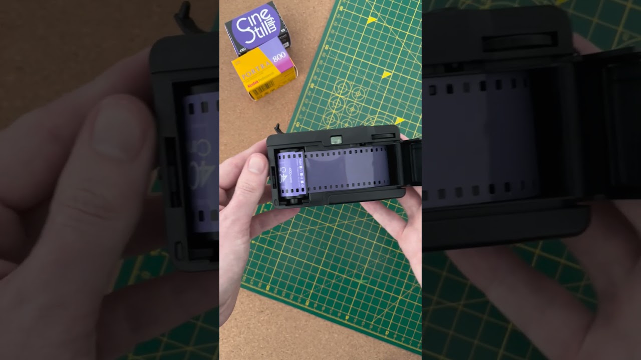 How To Load The Kodak Ultra F9 35mm Film Camera #filmphotography #kodakultraf9 #filmcamera