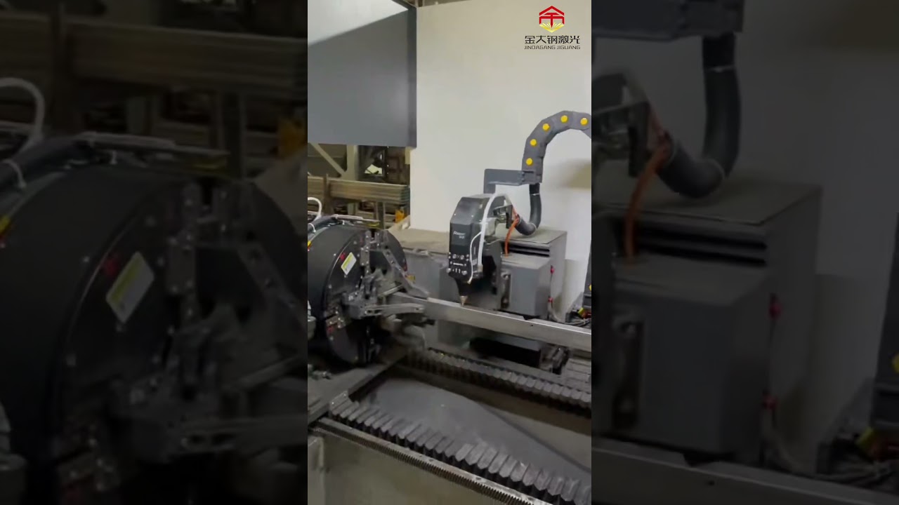 High-Speed Laser Tube Cutting Machine | Smart CNC Pipe Processing for Modern Manufacturing #machine