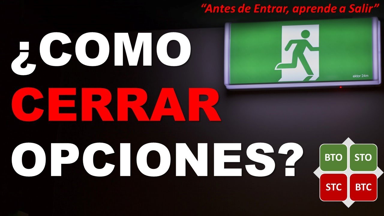 ✅Opciones Financieras 💥Antes de Entrar Aprende a SALIR!!💥 Cap15