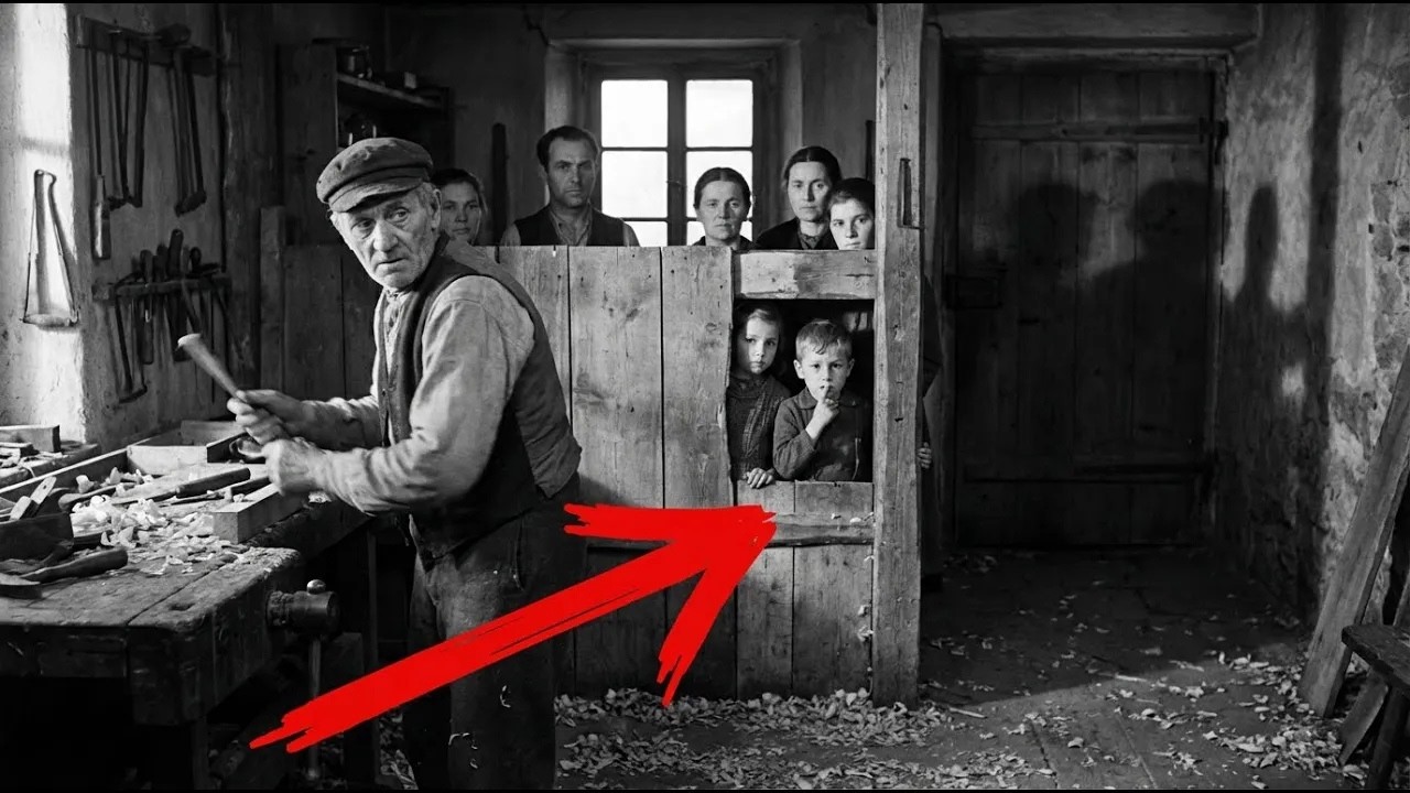 A Gestapo Zombou de um Idoso — Até Descobrir que Ele Escondia 15 Famílias em sua Oficina