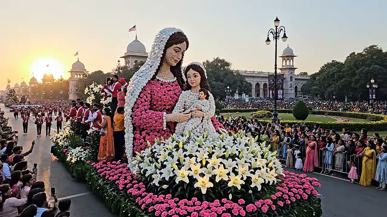 Grand Rose Parade India 2026: Million Roses Festival Delhi 4K