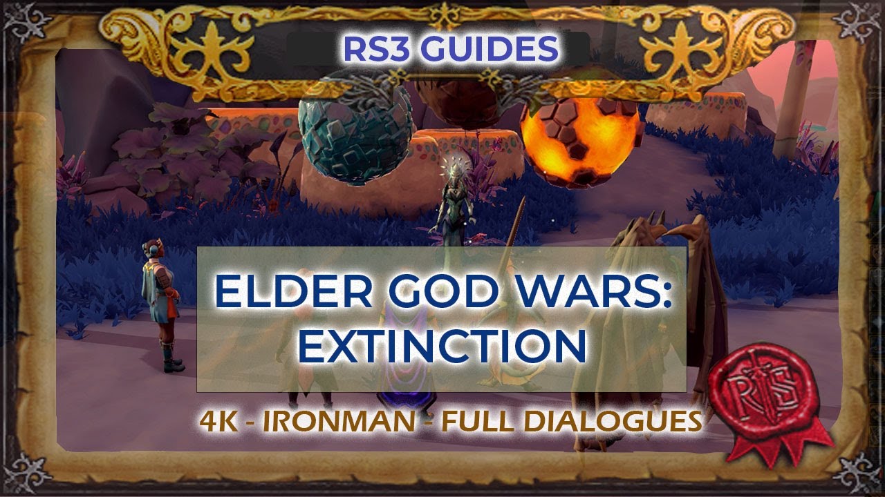 RS3: Extinction - Elder God Wars Quest Guide | 4K | Full Dialogues