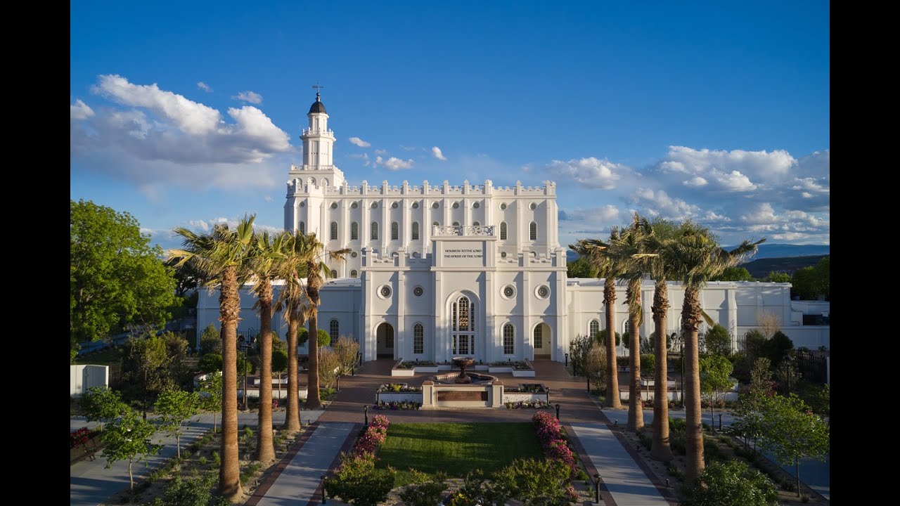 St  George Temple Open House 2023 Chapel Video