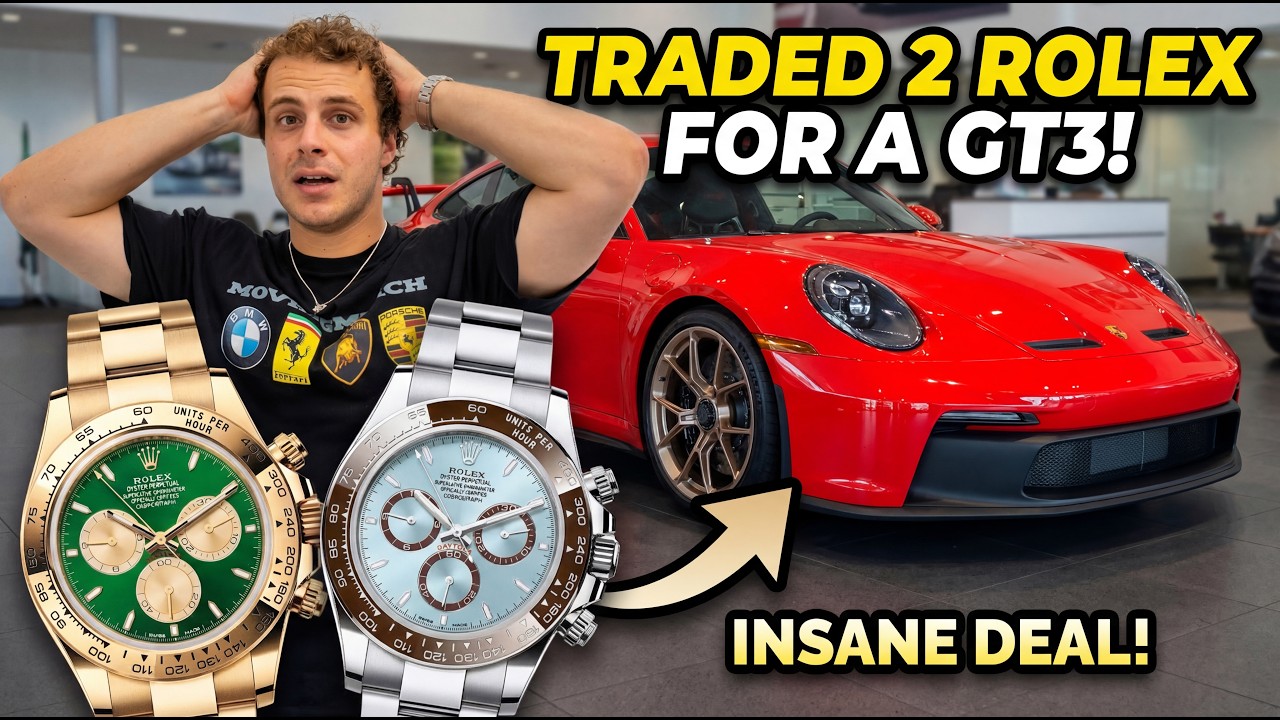 He Traded $200,000 Worth Of Watches...