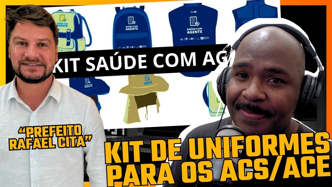 Agentes de Saúde Recebem KIT Saúde Com Agente - Apelo ao Prefeito Rafael Cita de Arapongas - PR