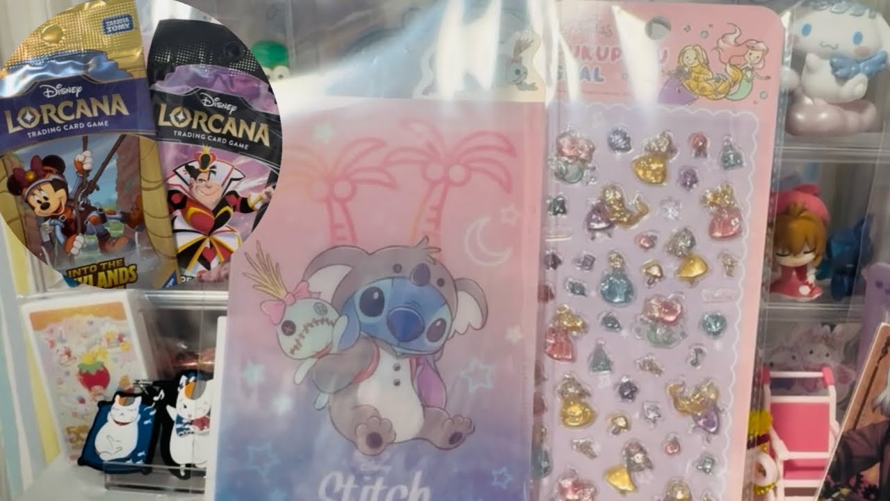 【ディズニー】ディズニー商品購入品紹介&ロルカナ2種類開封♪【ロルカナ】