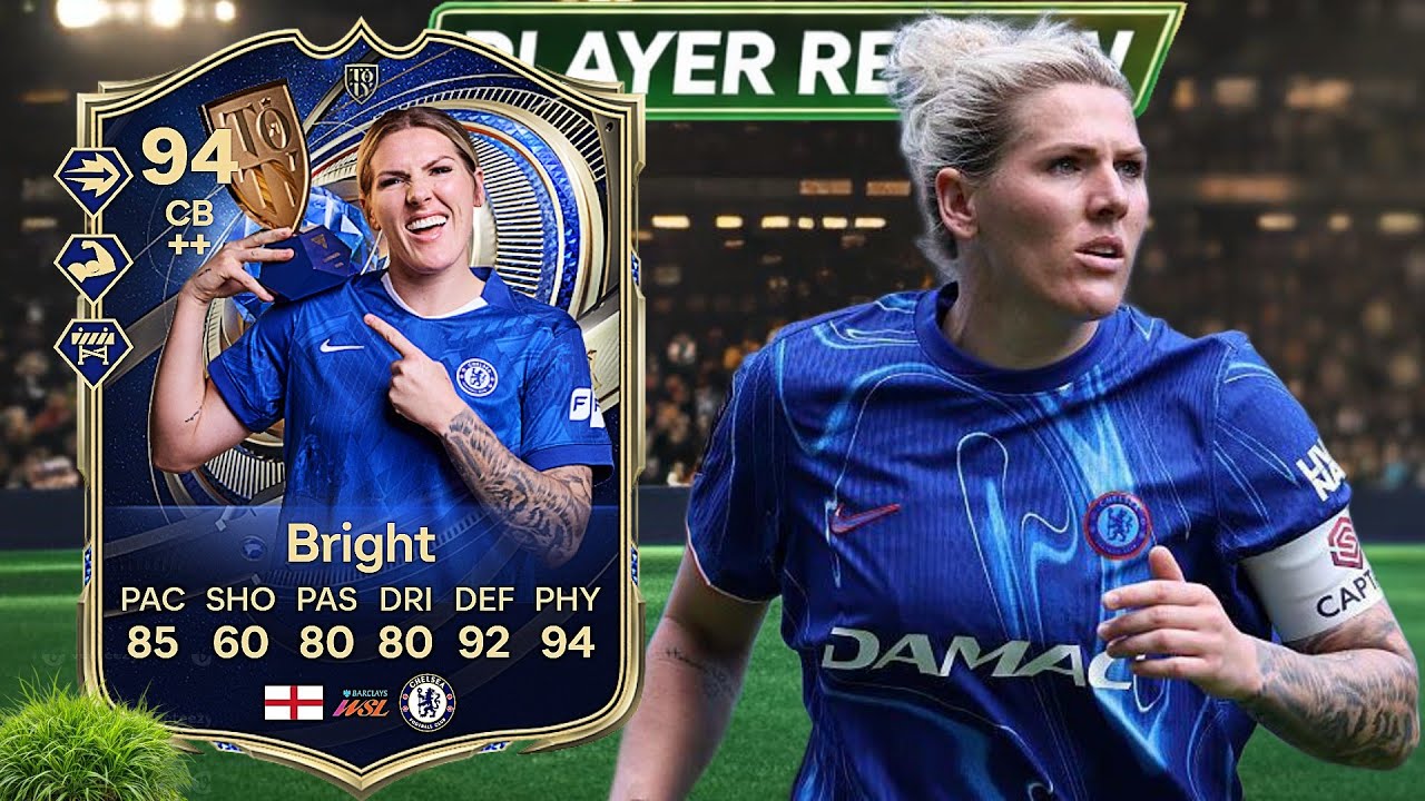 Обзор игрока TOTY 94 BRIGHT FC 26!