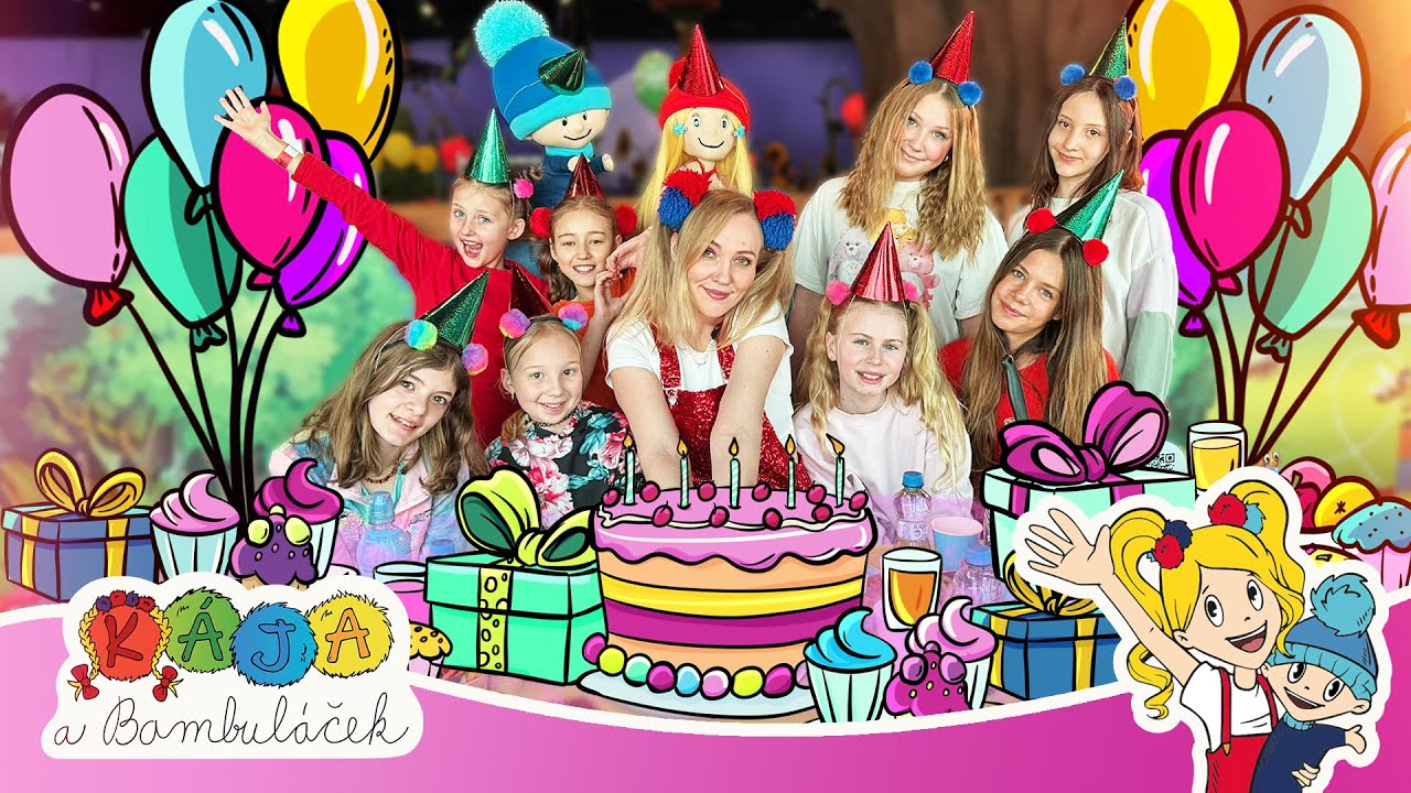 Kája a Bambuláček | Kája slaví narozeniny🎂