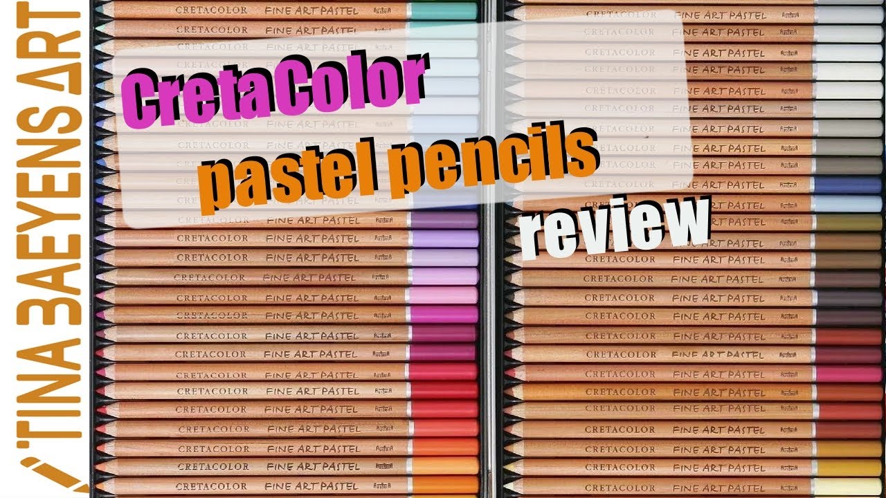 CRETACOLOR PASTEL pencil REVIEW | TinaBaeyensArt