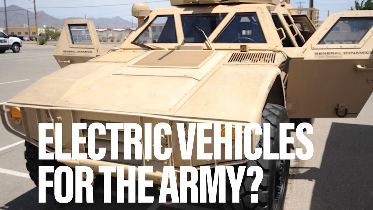 The Army's path to an electric vehicle
