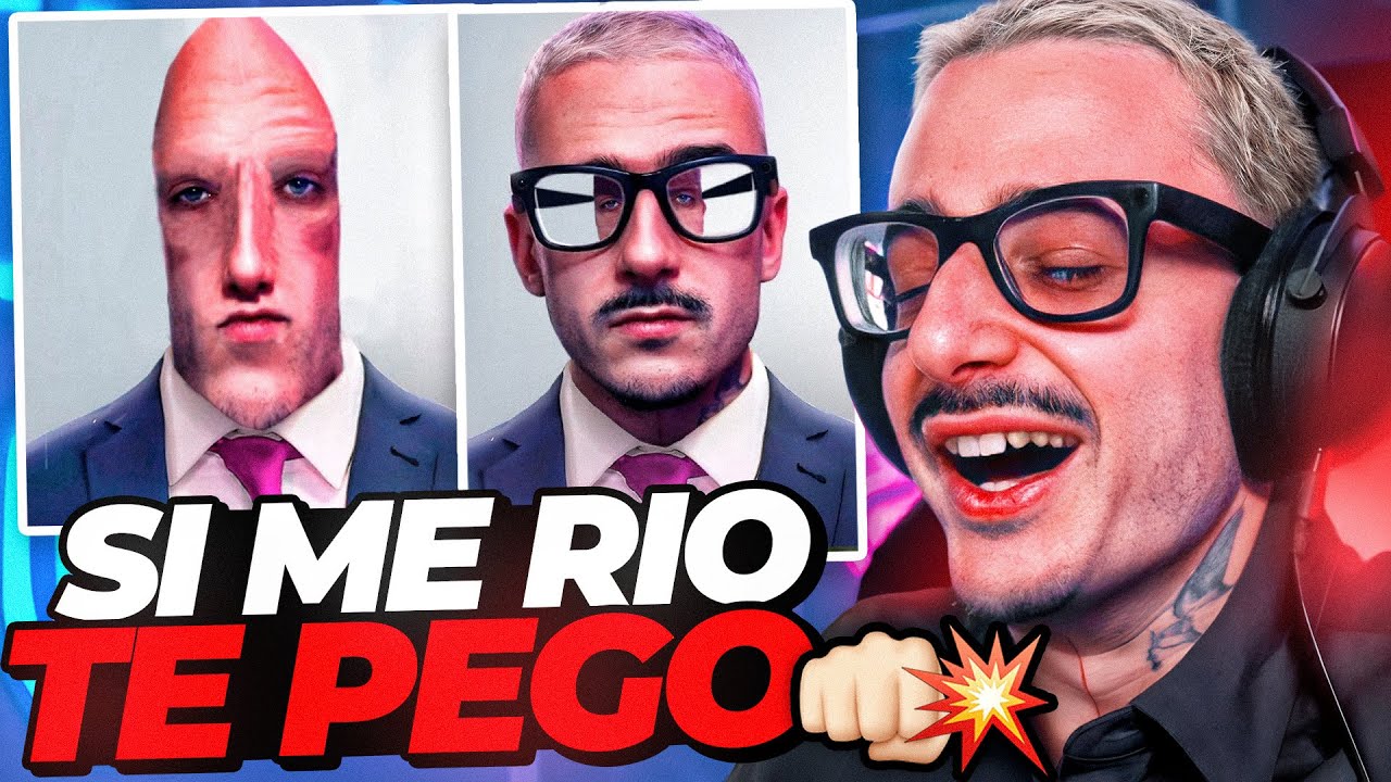 si me río te doy un guantazo