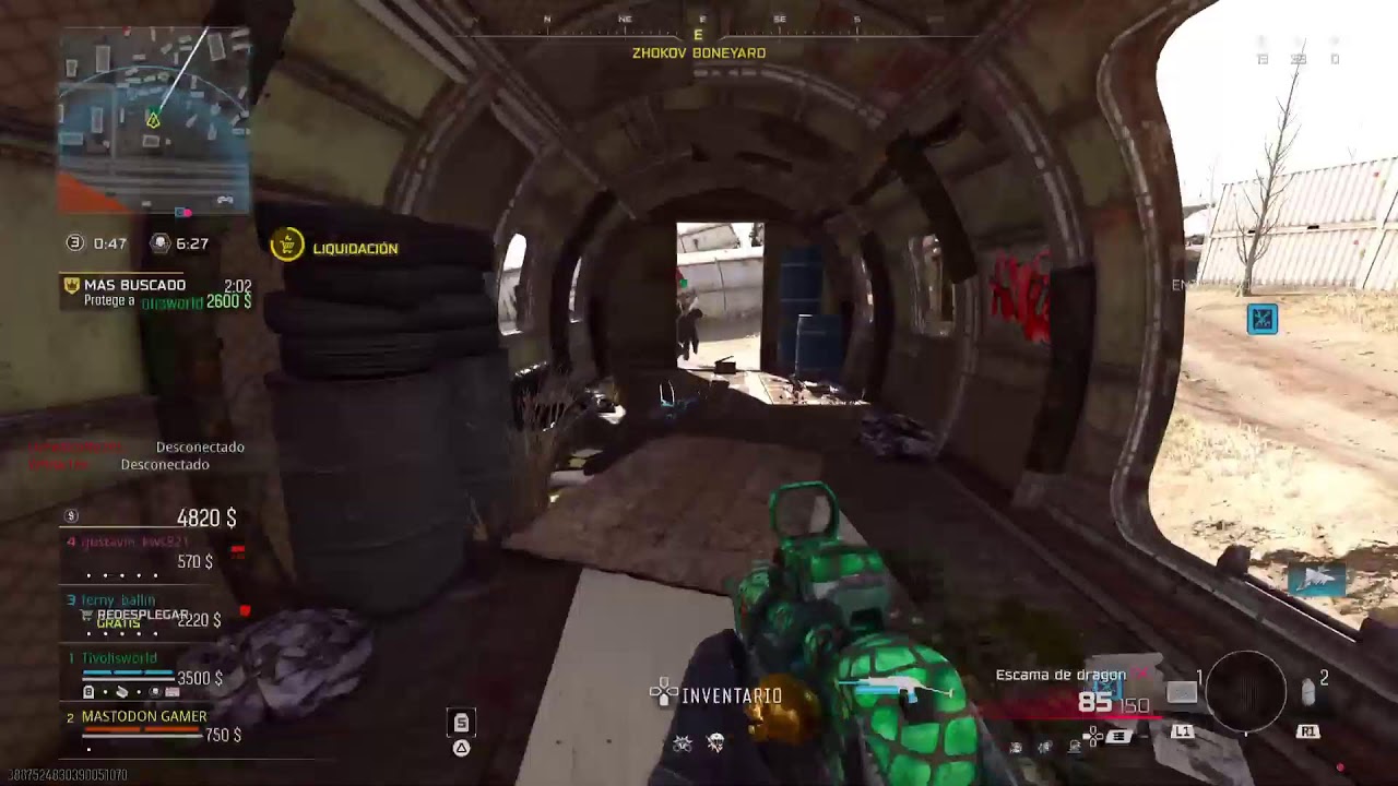 CALL OF DUTY 7 WARZONE PS5 SLIM 4K HDR