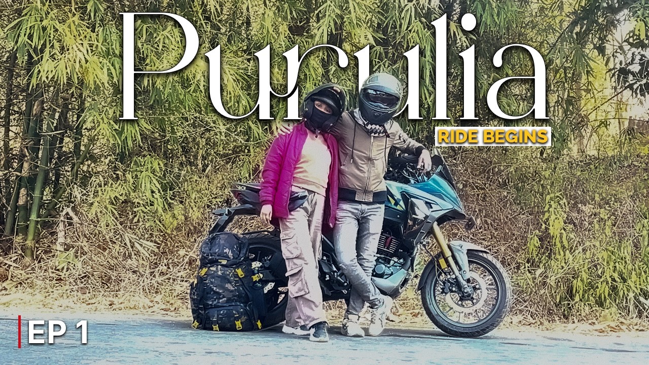 শুরু হলো আমাদের Purulia Tour | Howrah to Purulia Ride | Ep1 | Nx200 | Bengali Vlogs