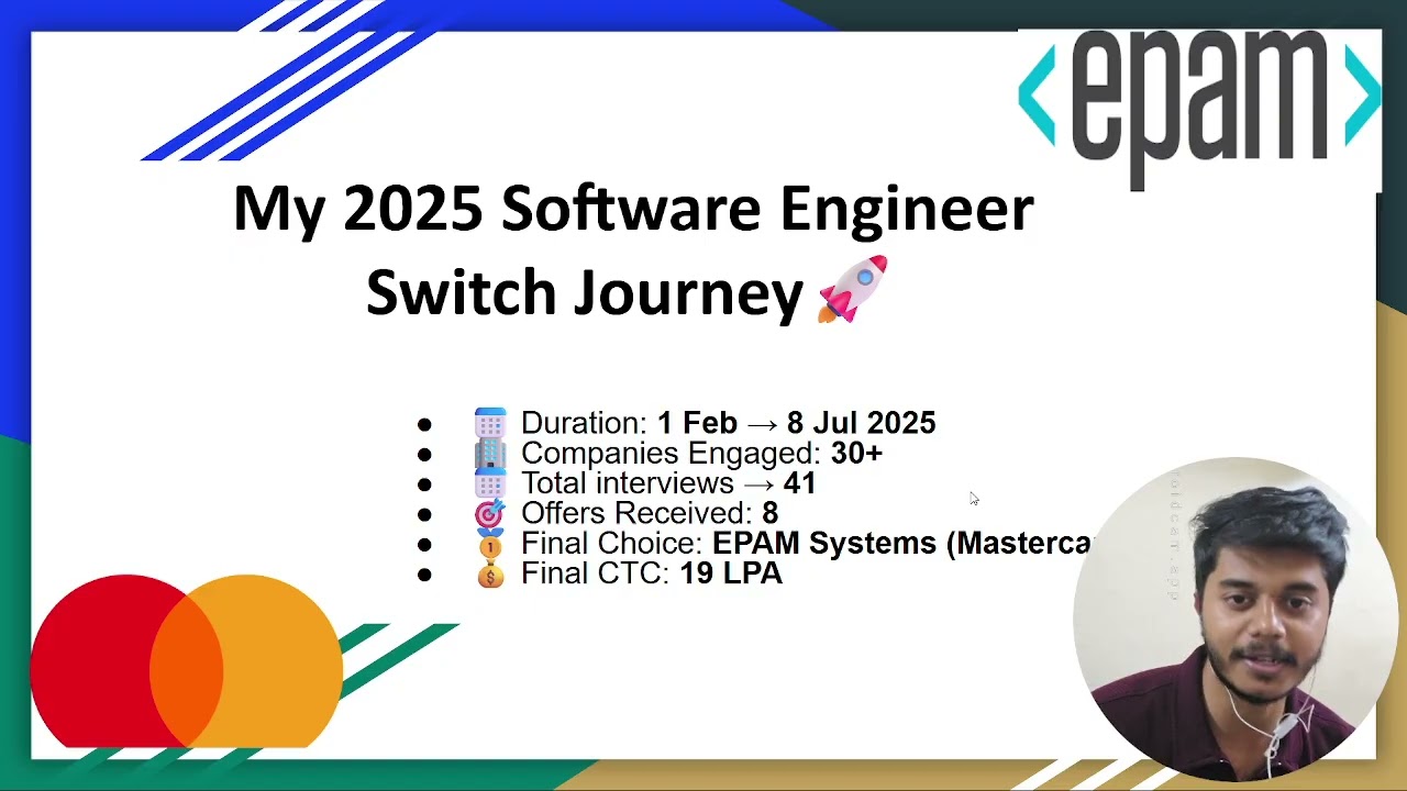 My 2025 Job Switch 🚀 + TCS Interview Journey 💻 | Infosys → EPAM (19 LPA) 💼🔥