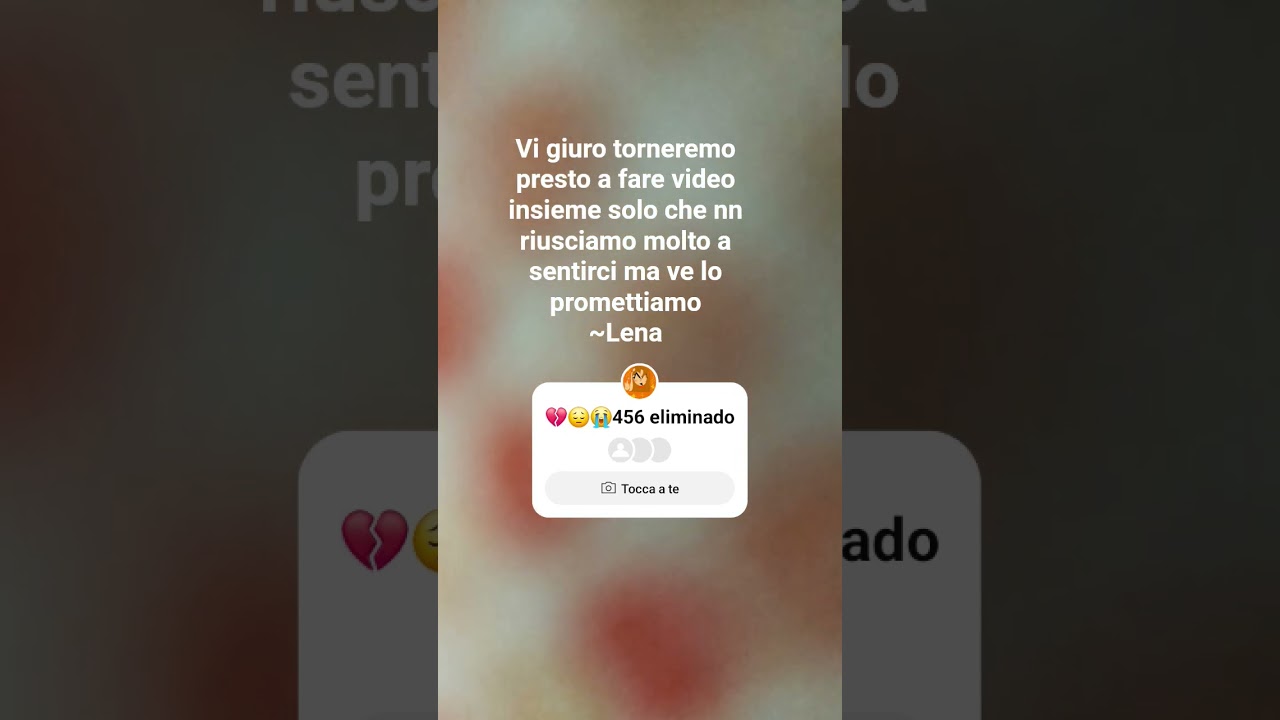 torneremo al pi&ugrave; presto amici BEA LENA MIX❤️