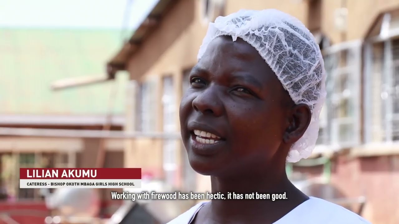 Equity supports Bishop Okoth Mbaga Girls Secondary School migrate to clean cooking