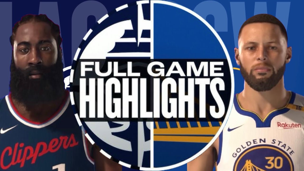 NBA 2K CLIPPERS at WARRIORS | FULL GAME HIGHLIGHTS | October 27th
