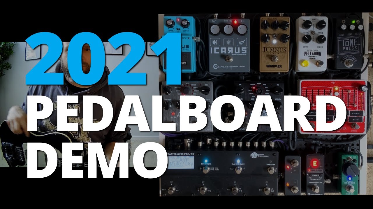 Pedalboard Demo 2021 - Walkthrough & Sounds