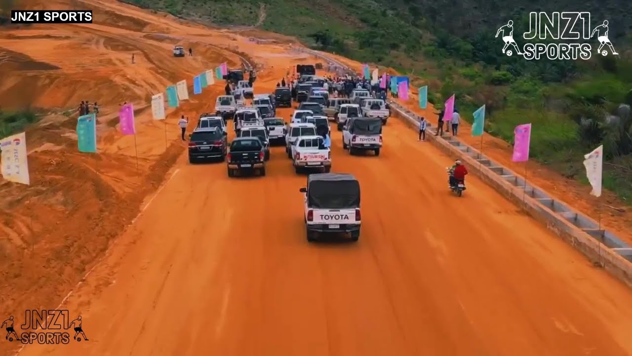 ROCADES DE KINSHASA🇨🇩: 3 MINISTRES INSPECTENT L'AVANCEMENT DES TRAVAUX DE CONSTRUCTION🚜🚜